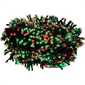 Pisca Strobo 40M Vermelho e Verde