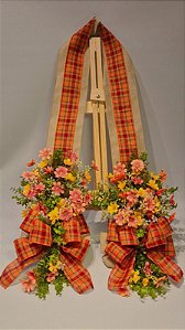 Escapulario de Páscoa p/ Porta 1.90m Xadrez