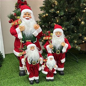 Papai Noel Vermelho Elegante Diversos tamanhos
