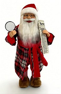 Papai Noel com Pijama 60cm