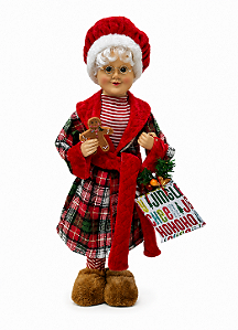 Mamãe Noel com Pijama 60cm
