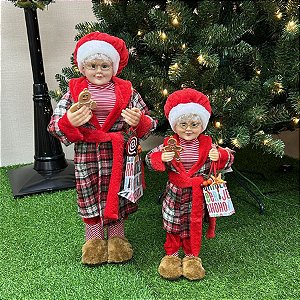 Mamãe Noel com Pijama 60cm