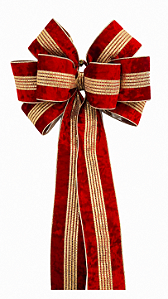 Laço de Fita Premium Vermelho