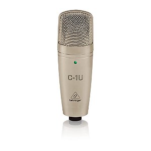Microfone c/ Fio USB Condensador BEHRINGER C1U USB
