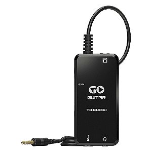 Interface Portátil de Áudio GO GUITAR - TC HELICON