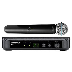 Sistema Microfone sem Fio de Mão BLX24BR/BETA58-M15 - SHURE