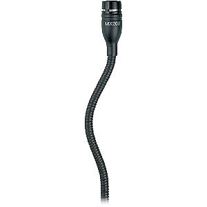 Microfone Gooseneck MX202B/N sem Cápsula Preto - SHURE
