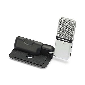 Microfone Condensador Portátil GO MIC USB p/ Notebook SAMSON