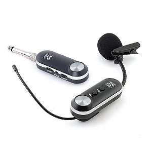 Sistema de Microfone Sem Fio Lapela SFL-10 UHF - STANER