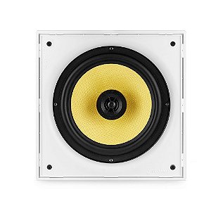 Arandela Quadrada Coaxial HS8 100W Branca - FRAHM