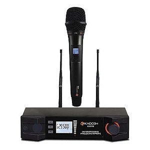 Sistema Microfone sem fio de Mão K-491M UHF - KADOSH