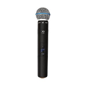 Microfone UHF Vocal sem Fio X1 - TSI