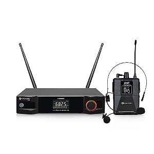 Sistema de Microfone sem fio UHF K-401H Head Set - KADOSH