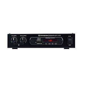Amplificador COMPACT 400 Bluetooth MP3 FM 40WRms - HAYONIK