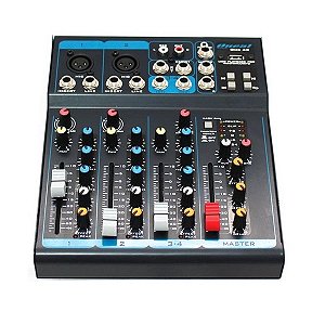 Mesa de Som  OMX-42 - 4 Canais  com USB/Efeito de Voz- ONEAL