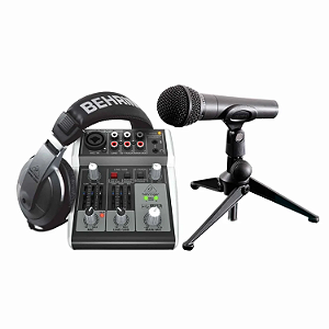 Kit Estudio Behringer Podcastudio 2 Usb Para Studio