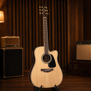 Violão Takamine Gd51ce N Eletroacústico Tampo Sólido Destro