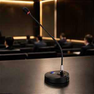 Microfone de Mesa Condensador TSI MMF 303 XLR Cardioide 6 m