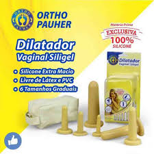DILATADOR VAGINAL C/ 6 TAMANHO 100% SILICONE REF 1069