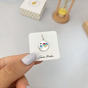 Pingente Medalha Autismo Menino