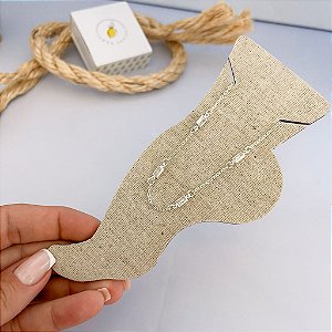 Tornozeleira Zircônia Retangular