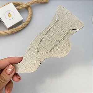 Tornozeleira Veneziana com bolinhas