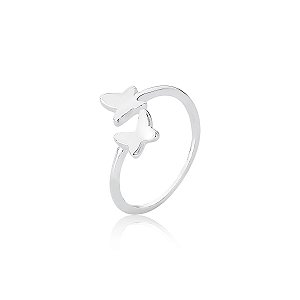 Anel Falange 2 Borboletas Dobradura