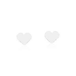 Brinco Coração Dobradura