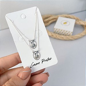 Escapulário São Jorge Redondo