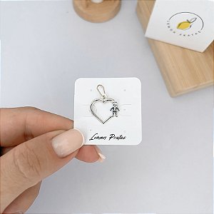 Pingente Coração Menino
