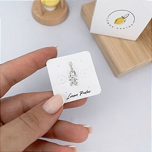 Pingente Menina Zircônia