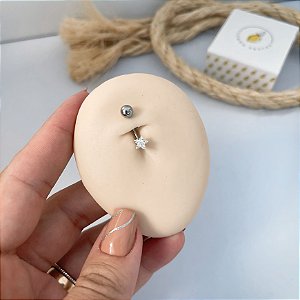 Piercing Umbigo Flor