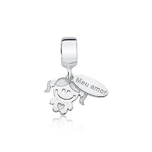 Berloque Filho com Plaquinha Personalizada