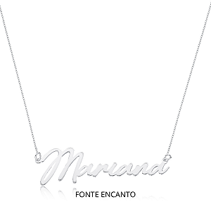 Colar Nome Encanto