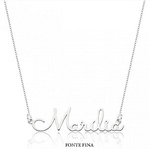 Colar Nome Fino