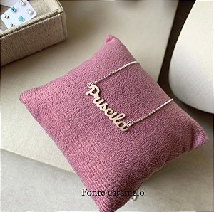Colar Nome Caramelo
