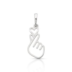 Pingente Coração Coreano