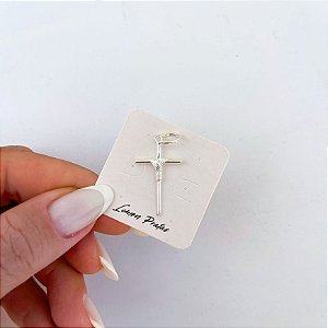 Pingente Cruz com Manto