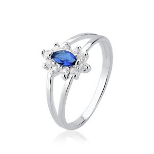 Anel Luxo Azul