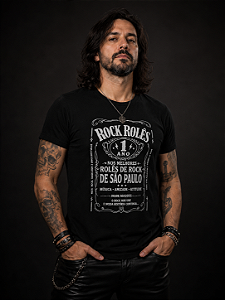 Camiseta Oficial 1 Ano Rock Rolês