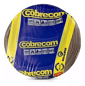 CABO 2,5MM FLEX PRETO COBRECOM