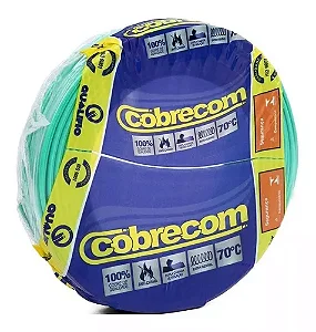 CABO 2,5MM FLEX VERDE COBRECOM