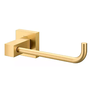 PAPELEIRA SQUARE OURO ESCOVADO DOCOL