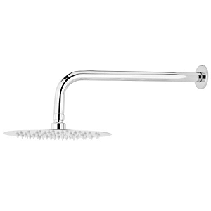 DUCHA ARTICULADA REDONDA FLAT INOX TUBO LONGO - PEVILON