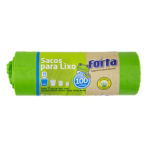 Saco de Lixo Citronela 100L (Verde) Forta