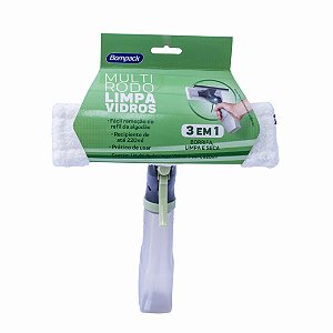 Multi Rodo Limpa Vidros 3 em 1 Bompack