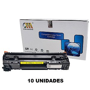 Toner Compatível HP CB435/436A/285A 10 Unidades Chinamate