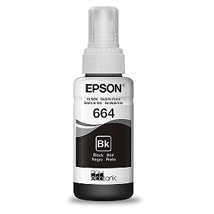 Garrafa para Ecotank Preto 664 Epson