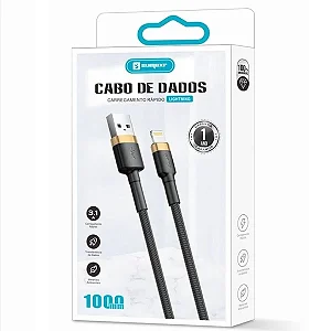 Cabo Para Carregamento E Transferência De Dados Lightning SX-B116-i6 Sumexr
