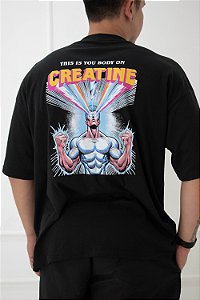 Oversized Creatine Man (Preto)